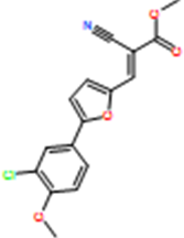 (E)-Methyl 3-(5-(3-chloro-4-methoxyphenyl)furan-2-yl)-2-cyanoacrylate